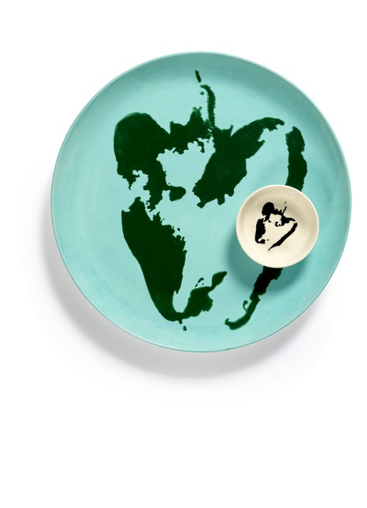 Serax Feast dinerbord 26 cm - detail 4 turquoise