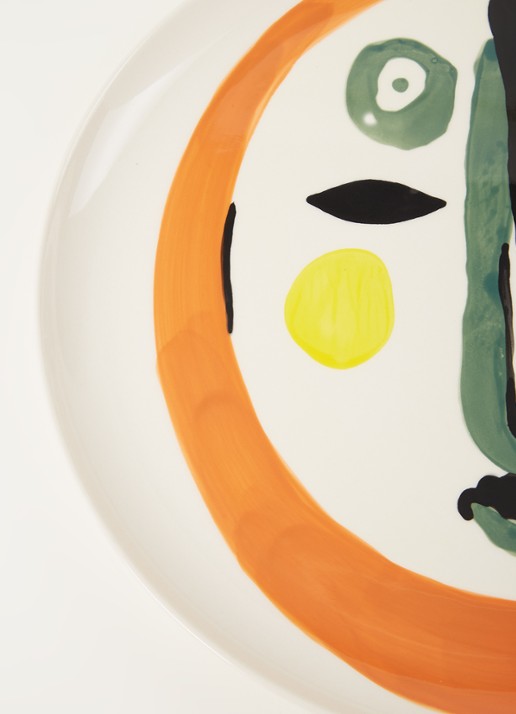 Serax FEAST Face 1 onderbord 35 cm - detail 3 gebroken wit