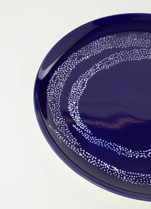 Serax Feast onderbord 35 cm  - detail 3 royalblauw
