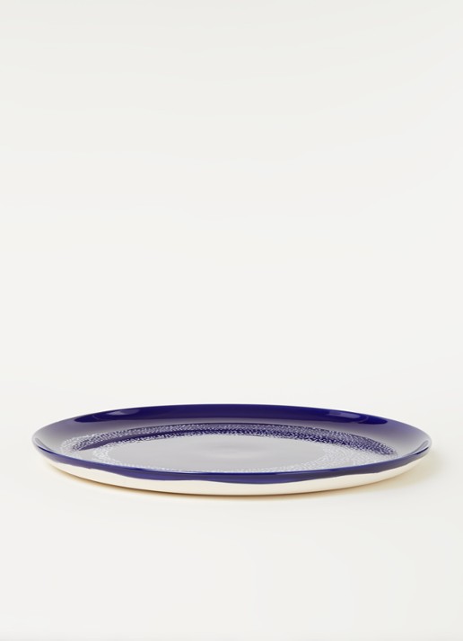 Serax Feast onderbord 35 cm  - voorkant 2 royalblauw