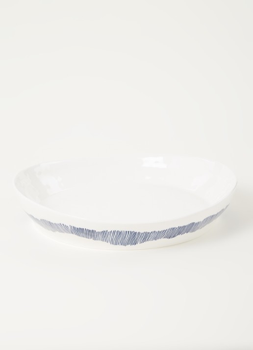Serax Feast serveerschaal 30 cm  - voorkant 3 gebroken wit
