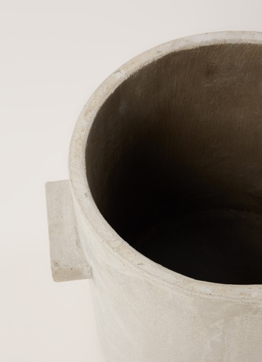 Serax Feeling bloempot voor binnen en buiten Ø27 cm - detail 3 grijs