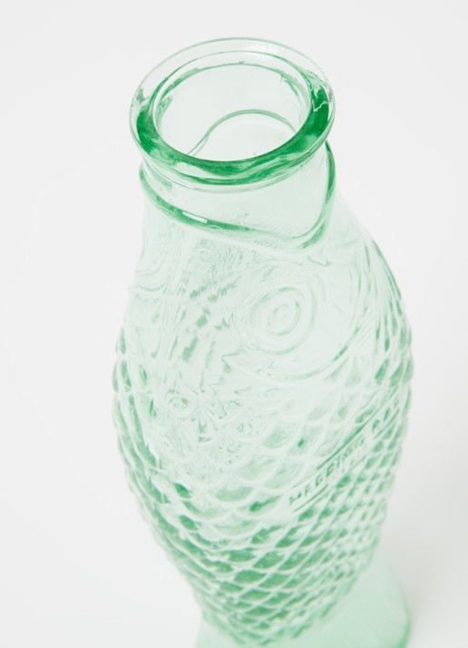 Serax Fish&Fish karaf 1 liter - detail lichtgroen