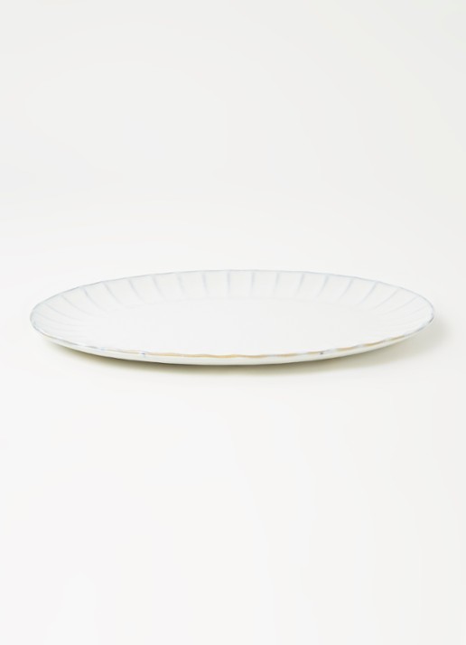 Serax Inku serveerschaal 31 cm - voorkant 3 wit