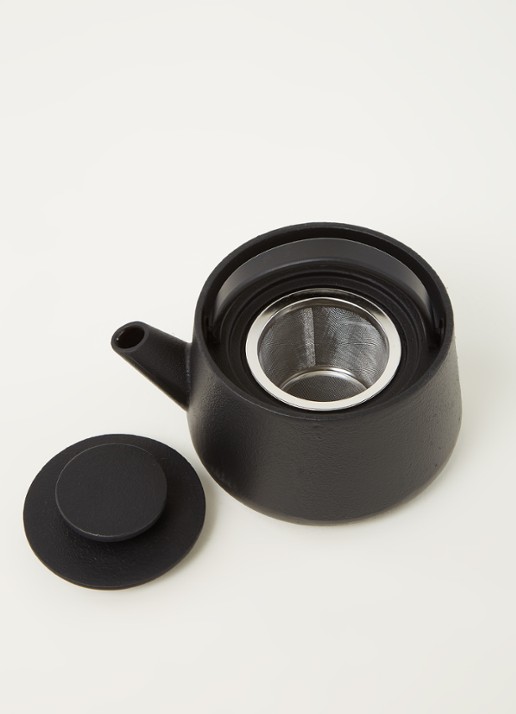 Serax Inku theepot 0,60 liter - detail zwart
