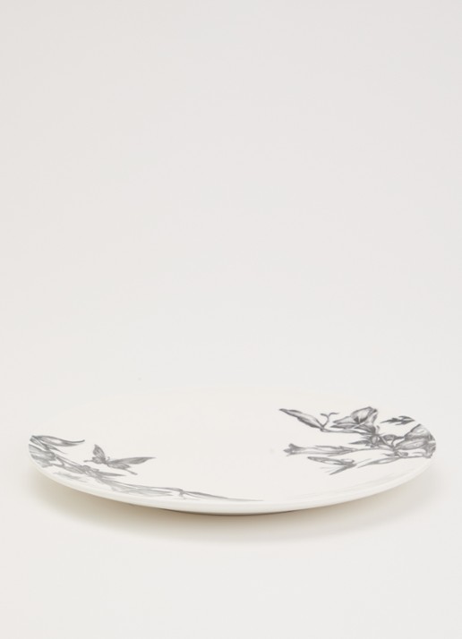 Serax Magical Blossom ontbijtbord 18 cm - voorkant 4 wit