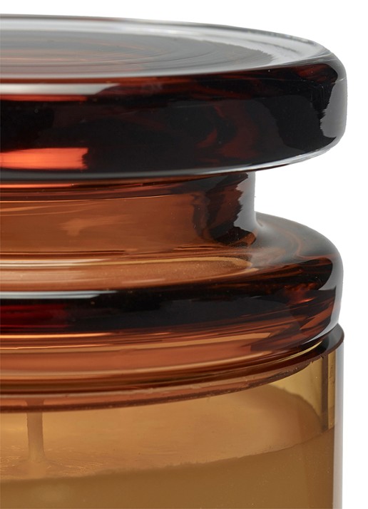 Serax Mystique Scented Amber geurkaars S  - detail bruin