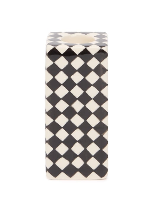 Serax N°1 kandelaar 10 cm - voorkant zwart