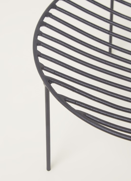 Serax Nana schaal 25 cm  - detail zwart