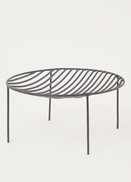 Serax Nana schaal 25 cm  - voorkant 3 zwart