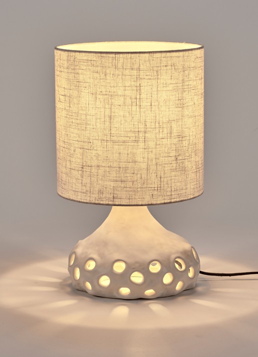 Serax Oya 01 tafellamp Ø 25 cm - voorkant 2 beige