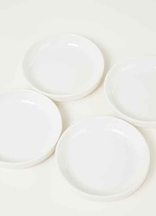 Serax Passe-Partout gebaksbordje 14 cm set van 4 - detail 3 wit