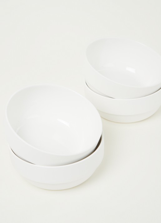 Serax Passe-partout kom 14 cm set van 4 - detail 3 wit