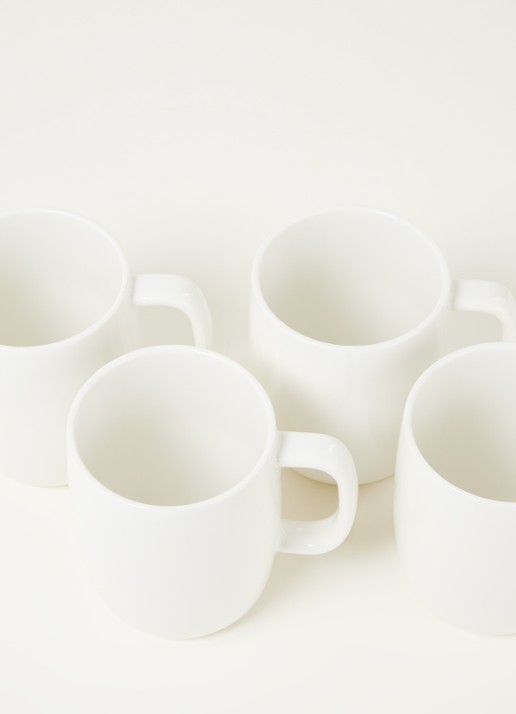 Serax Passe-Partout kopje 33 cl set van 4 - detail wit