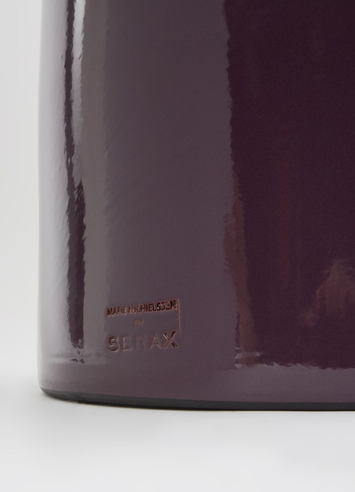 Serax Pawn bijzettafel 46 cm - voorkant 2 aubergine