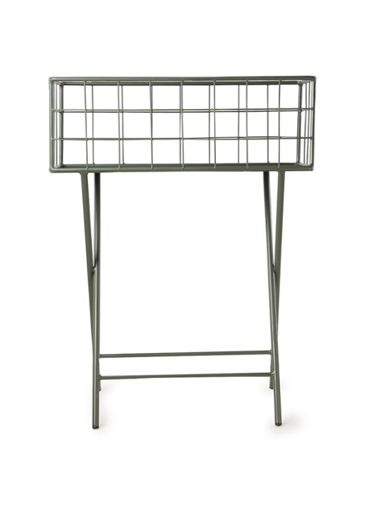 Serax Plantenstandaard voor binnen - 78 cm - voorkant 2 legergroen