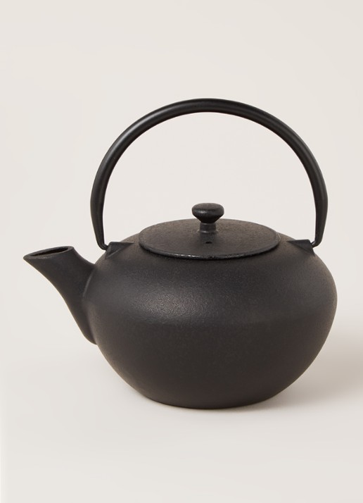 Serax Pure theepot 1 liter - voorkant 2 zwart