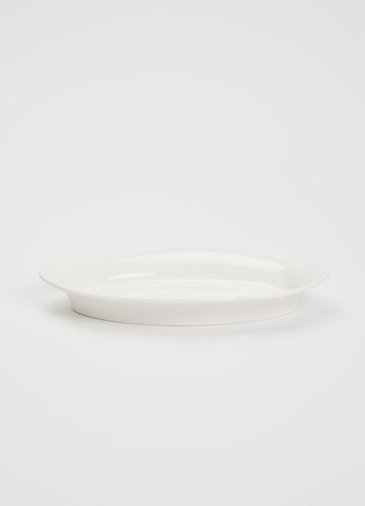 Serax Serveerschaal M 24,5 cm - voorkant 2 gebroken wit