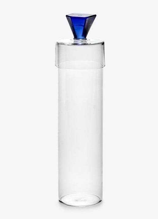 Serax Silos karaf 107 cl - voorkant 2 blauw