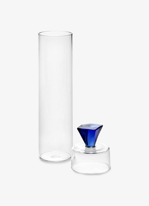 Serax Silos karaf 107 cl - voorkant 3 blauw