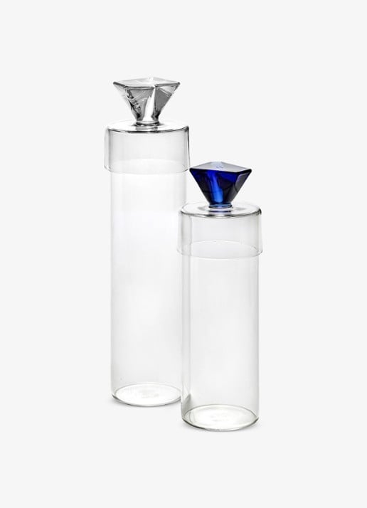 Serax Silos karaf 78 cl - detail blauw
