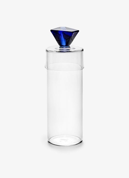 Serax Silos karaf 78 cl - voorkant 4 blauw