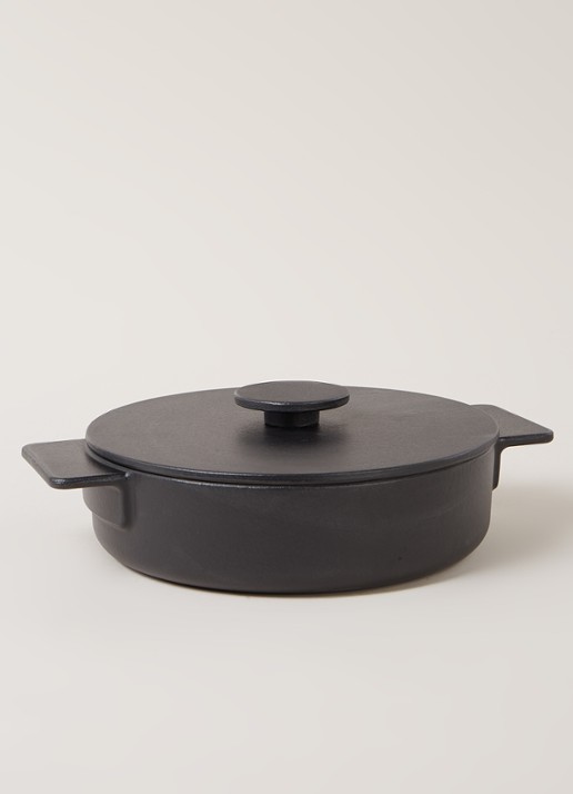 Serax Surface by Sergio Herman braadpan Ø23 cm - voorkant 3 zwart