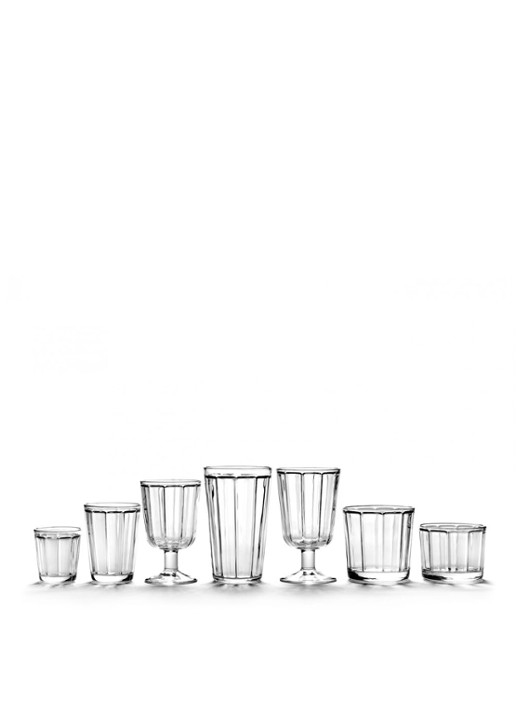 Serax Surface longdrinkglas 38 cl - detail 4 transparant