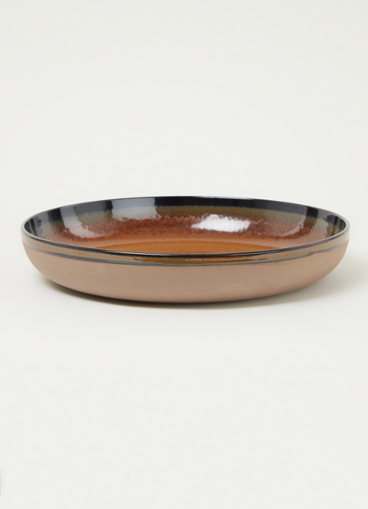 Serax Surface serveerschaal 32 cm - voorkant 3 roestbruin