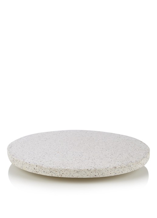 Serax Terrazzo dienblad 30 cm - voorkant wit