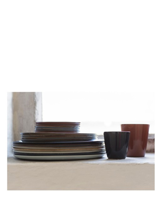 Serax Terres de Rêves dinerbord 26 cm - voorkant 2 lichtblauw