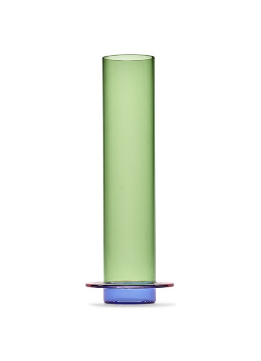 Serax Vaas van borosilicaatglas L 32.5 cm - voorkant 2 multicolor