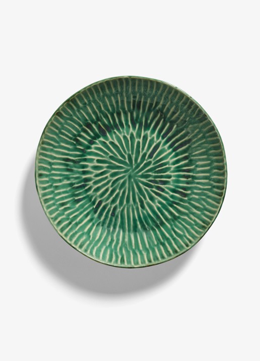 Serax Verde Lanza diep bord 22 cm - detail 3 groen