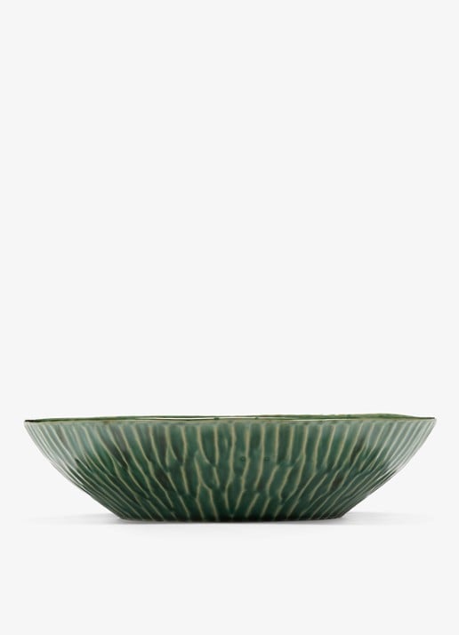 Serax Verde Lanza diep bord 22 cm - detail 4 groen