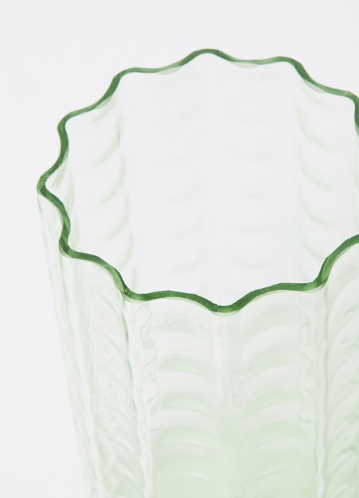 Serax Wave vaas 21 cm - voorkant 2 transparant