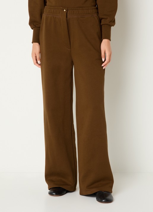 Sessùn Breakin high waist wide fit joggingsbroek met steekzakken