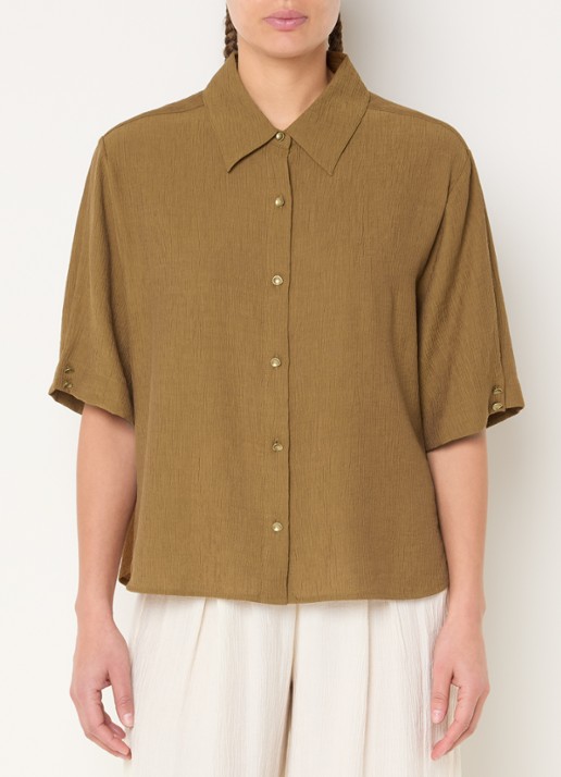Sessùn Kalya blouse met structuur