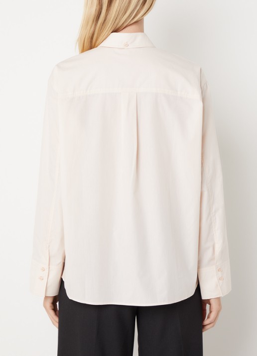 Sessùn Neomi blouse van katoen - achterkant 2 beige