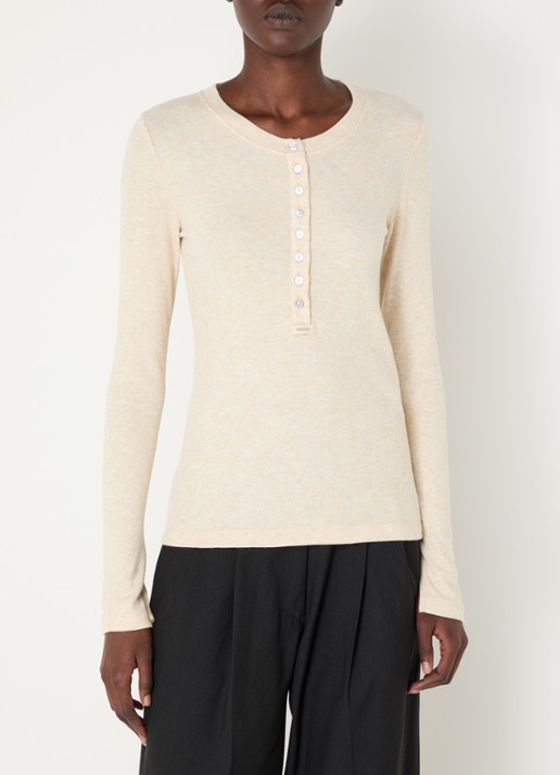 Sessùn Rafter long sleeve in linnenblend