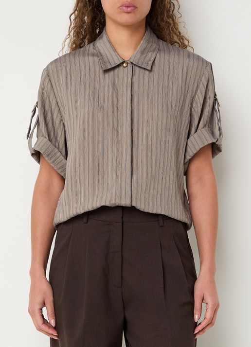 Sessùn Safara blouse met streepprint