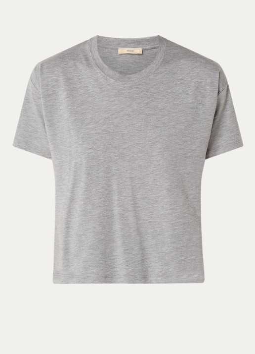 Sessùn Too T-shirt  - voorkant grijsmele