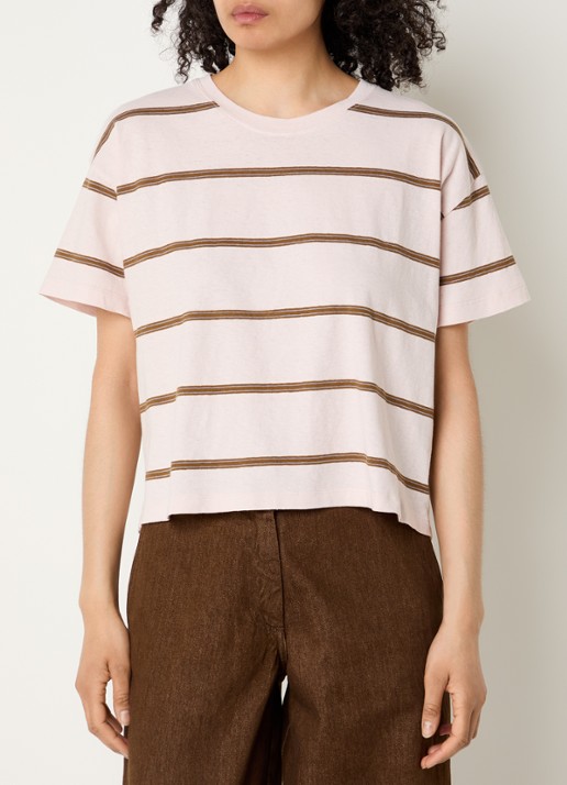 Sessùn Tooli T-shirt met streepprint