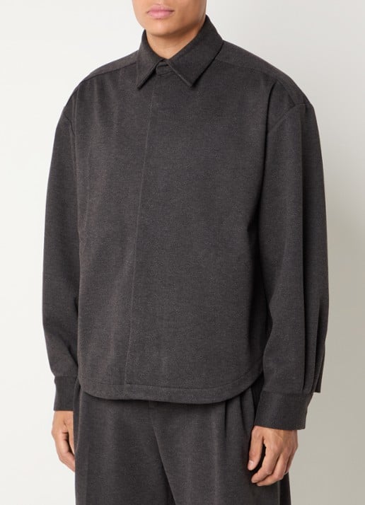 Seventh M5 Oxford oversized overhemd met steekzakken