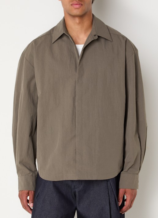 Seventh Oxford overshirt met steekzakken