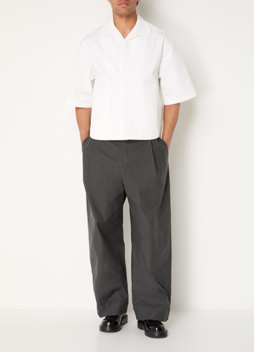 Seventh Regular fit overhemd - voorkant 2 gebroken wit