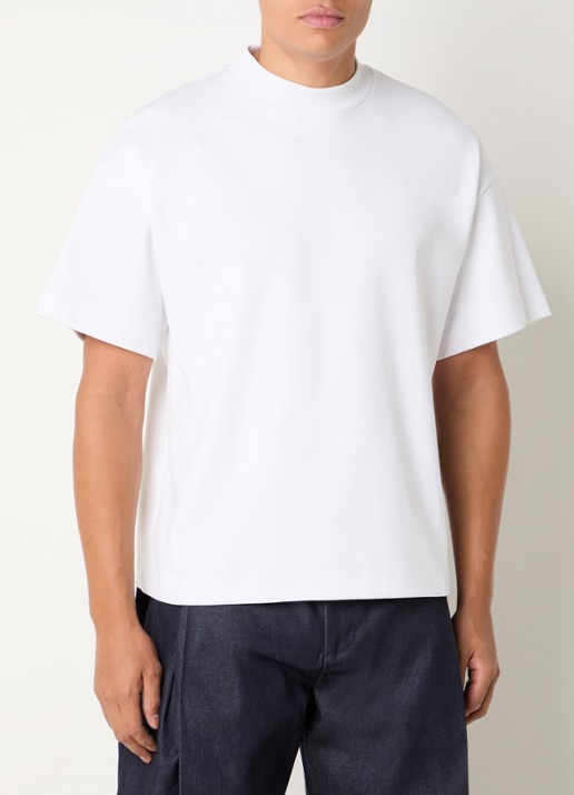 Seventh T-shirt met ronde hals - detail 3 beige