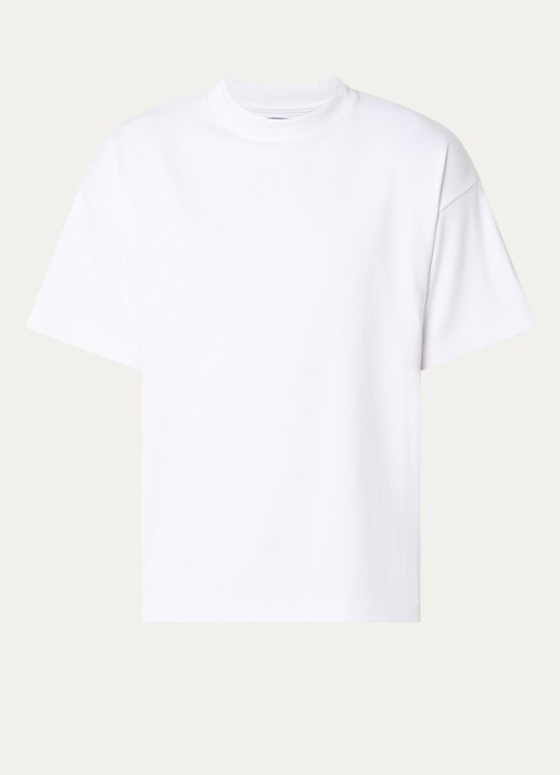 Seventh T-shirt met ronde hals - voorkant beige