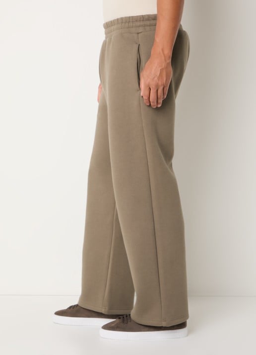 Seventh V2 straight fit joggingbroek met steekzakken - detail 4 zand