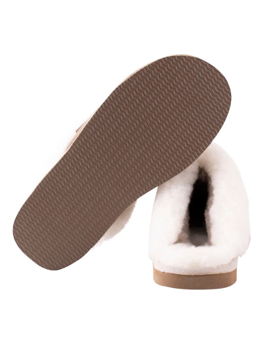 Shepherd Jessica pantoffel van suède - voorkant 7 grijs