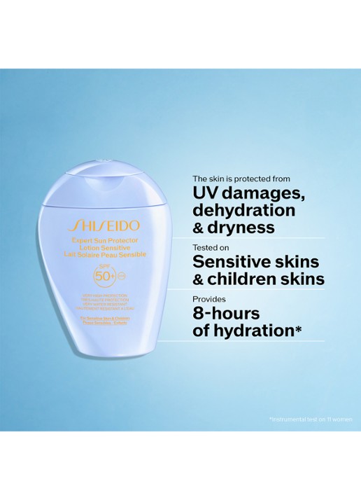 Shiseido Expert Sun Protector Lotion Sensitive SPF50+ - zonnebrandcrème  - detail 5 undefined